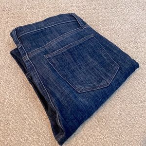 GAP High Waist Dark Wash True Skinny Jeans